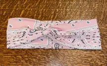 Pink Bandana Headband