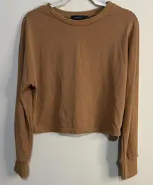 🎄Zesica cropped Long Sleeve Sweatshirt