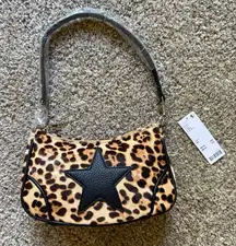Urban Outfitters Silence + Noise Daphne Cheetah Print Bag NWT Rare Find