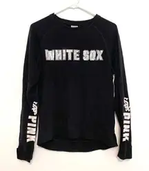 PINK - Victoria's Secret PINK VS VICTORIAS SECRET Sequin Bling Chicago White Sox MLB Crewneck Sweatshirt