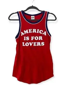 PINK Victoria’s Secret America is for Lovers Tank Top Women’s XS 4th of July