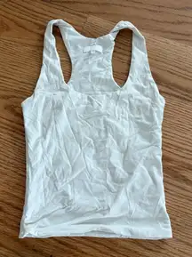 Meshki white tank top