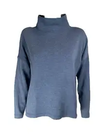VINEYARD VINES XS WOMANS TOP‎ SWEATSHIRT STAND MOCK TURTLENECK