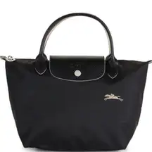 LONGCHAMP small Le PIliage Club Foldable tote black