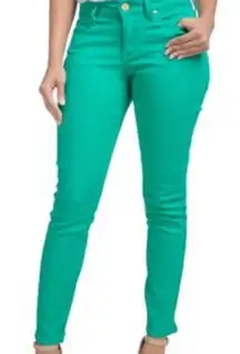 ✨ HP✨Kenneth Cole Green Mid Rise Skinny Jeans✨