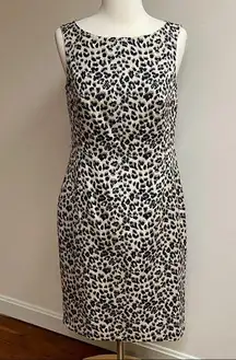 9 & Co. Sleeveless Animal Print Dress