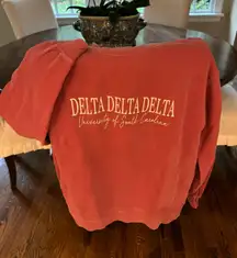 University Of South Carolina Tri delta Sweatshirt Size Medium