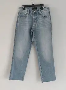 Lucky brand mid rise crop jeans