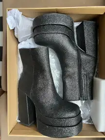 Steve Madden Glitter Cobra Boots