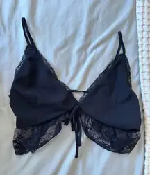 Tiger Mist Crop Top Black