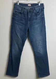 Mother mid rise dazzler ankle jeans sz 29