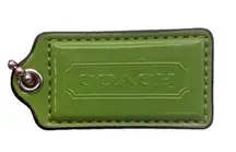 Coach  Lime Green Replacement Hang Tag