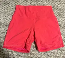 Lululemon Align High-Rise Short 6" Lip Gloss- Size 8