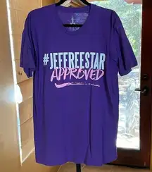 Jeffree Star Purple #JEFFREESTAR APPROVED Made in the USA Size Large NWOT