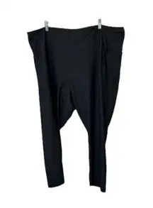 Old Navy Active Black PowerSoft High-Rise Leggings Go-Dry Women's 4X