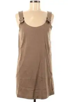 Cecil Womens Casual Tan Brown Pinafore Overall Dress Size M