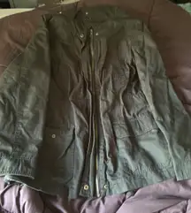 Army Green Jacket with Gold Details