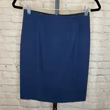 Ann Taylor Blue Pencil Skirt