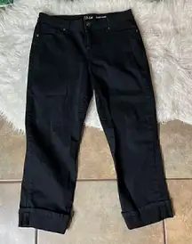 Style & Co black capri pants size 10