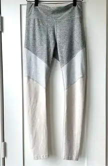 Outdoor Voices  Springs 7/8 Legging Size Small Color block Grey Athletic Yoga