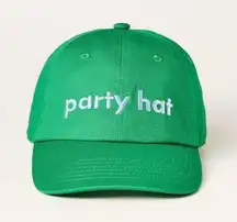 NEW kate spade new york x Target Green Women's Party Baseball Hat NWT