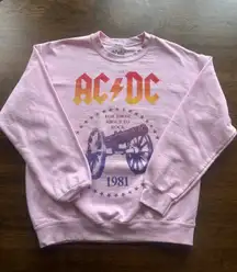 AC/DC Pink Crewneck