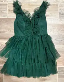 Forest Green Formal Dress