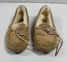 UGG Women's Dakota Wool Lined Suede Slipper - Size 8.