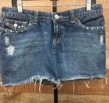 Aeropostale jean skirt size 9/10