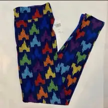 Disney parks rainbow castle leggings S NWT