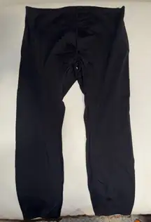 Black Lululemon Instill High-Rise Tights 25"