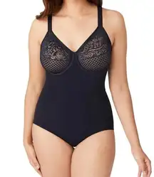 Worn Once Wacoal Visual Effects Body Briefer with Minimizer Bra Size 36D - Black