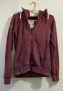 NAKETANO Brave New Bird Hoodie Sweatshirt Women's Size M Casual Urban thick rope