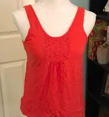 Merona EUC lace detailed tank