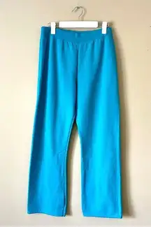 HANES | Teal Wide Leg Sweatpants Sz S