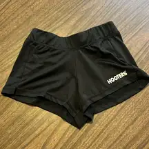 XS Black Booty Shorts