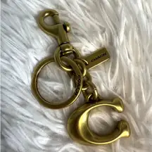 COACH Signature " C " Bag Charm