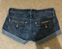 Brand Low Waisted Jean shorts