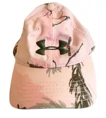 Under Armour Womens‎ Realtree Pink Camo Hat Cap Adjustable Gorpcore Outdoor Girl