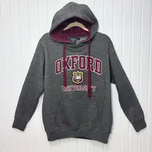 Oxford University Gray Hooded Sweatshirt‎  Size L