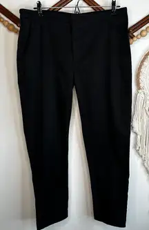 Lululemon Black Straight Leg Career Pants