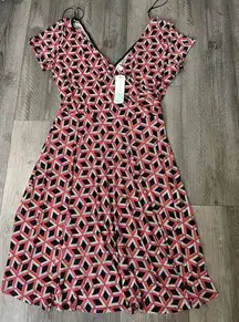 StitchFix “Kaileigh” Geometric Styled Dress Brand New With Tags Size Large