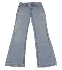 Tommy Hilfiger Women's Hipster‎ Boot Jeans Size 30"x31" Light Wash 2004 Vintage