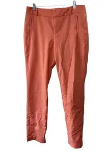 Calvin Klein  Coral Flat Front Slacks Women's Size 10