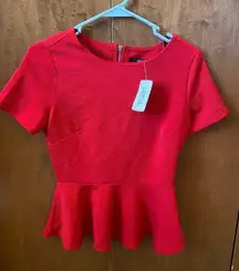 NWT Forever 21 Peplum Top