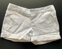 White Shorts Size 0 By