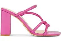 Intentionally Blank x Revolve Wick Sandals in Flamingo 6 Womens High Heels