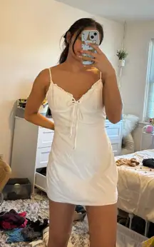 LA Hearts White Mini Dress