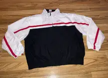 Vintage Reebok‎ Track Jacket Womens Xl shell poly lining cotton/poly