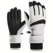 Winter Insulated Skiing Touchscreen Windproof Lt Gray Gloves Womens OS Sporty
